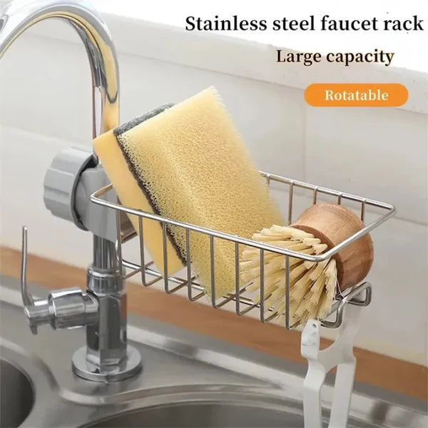 New Rotatable Stainless Steel Sink Drainer