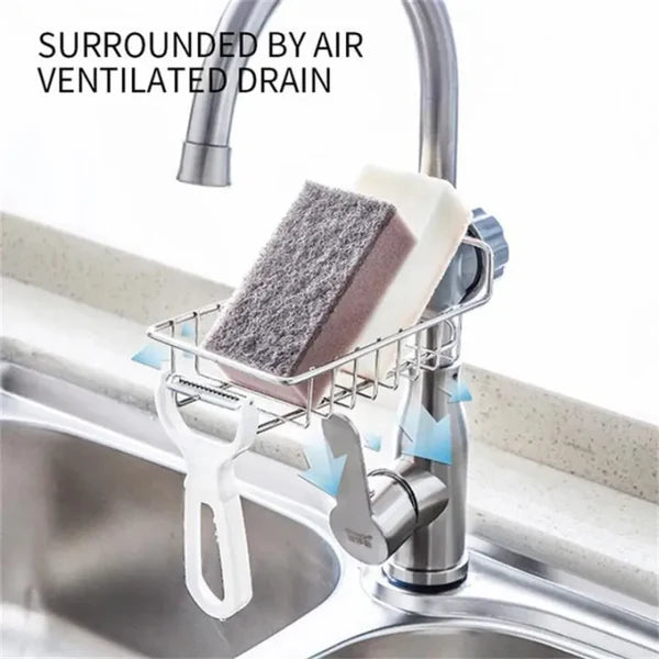 New Rotatable Stainless Steel Sink Drainer