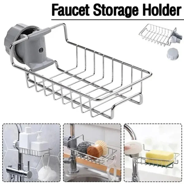 New Rotatable Stainless Steel Sink Drainer